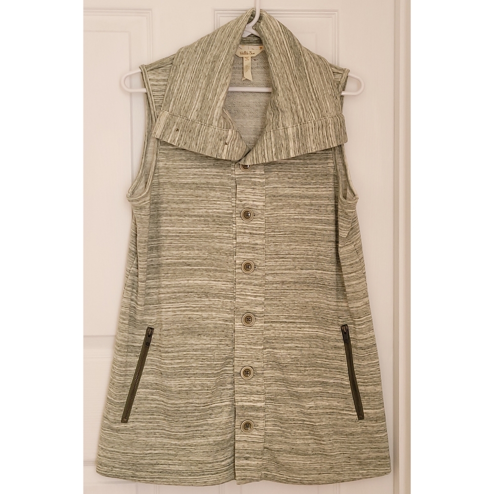 Matilda Jane Green Pocket Stretch Vest Medium